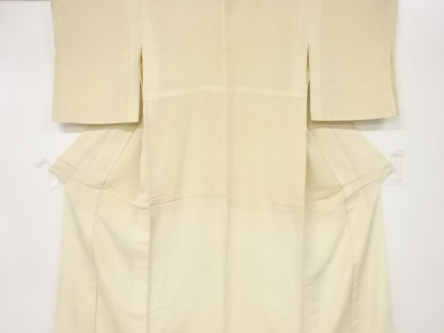 アンティーク　白錦紗中着